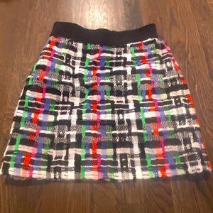 Milly Tweed Mini Skirt Size 4